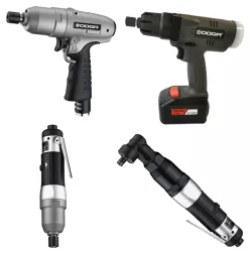 Shut-off pulse screwdrivers