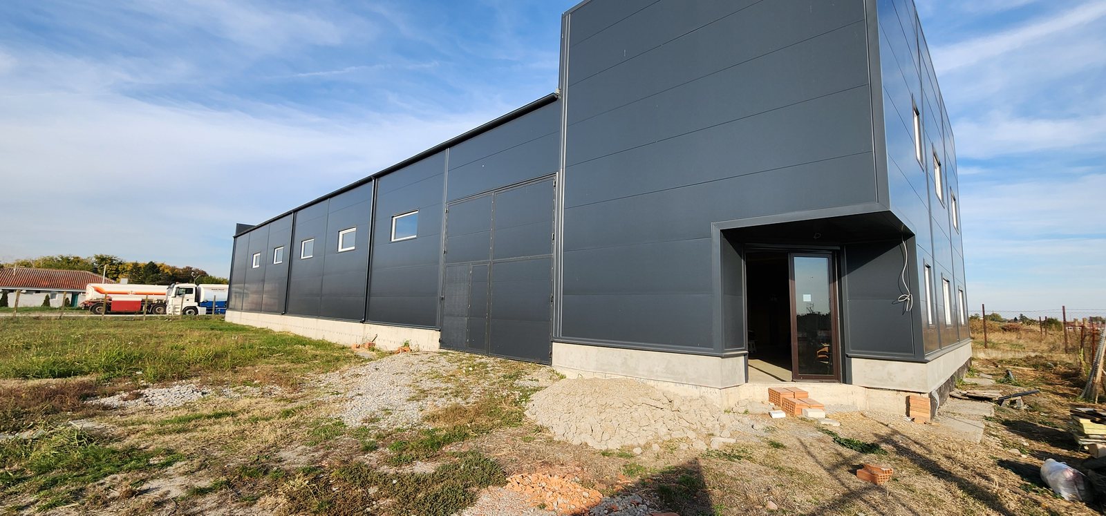 StormTech production hall in Ruma