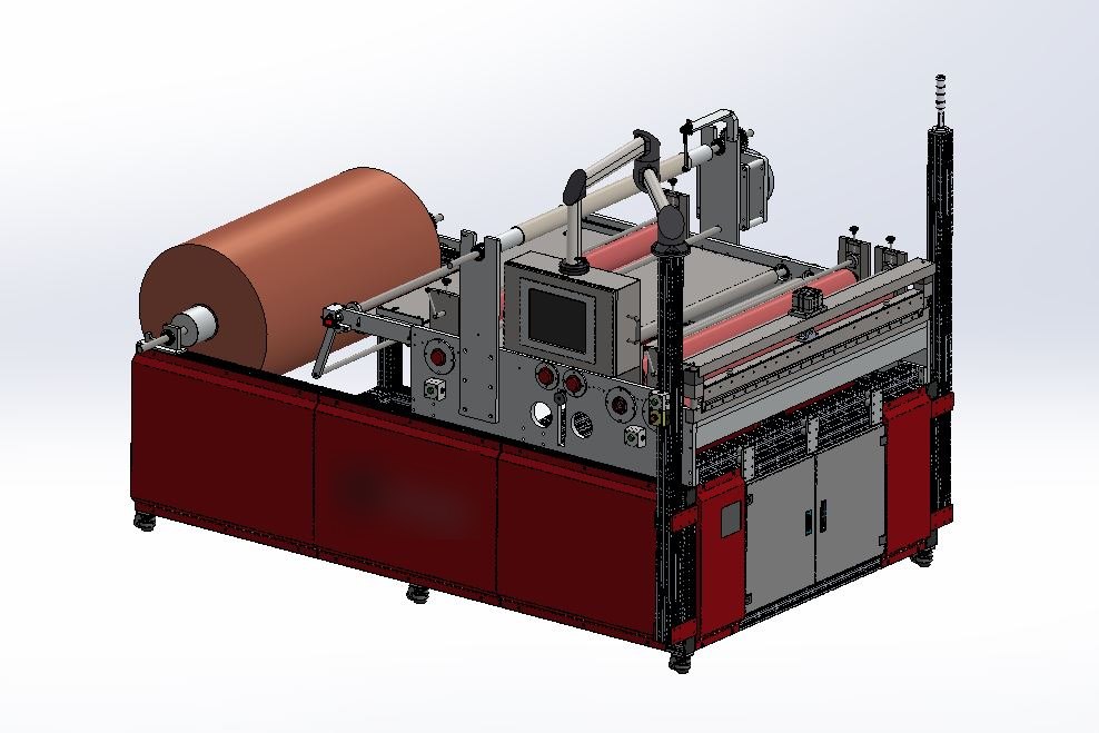 Fabric ironing machine