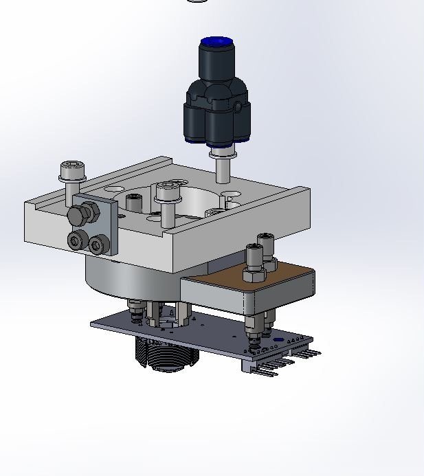 Vacuum PCB handling fixture